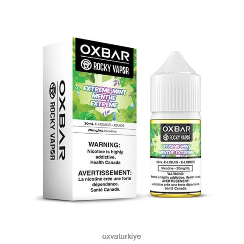 666Z4V48 aşırı nane - OXVA Vape Sale OXVA OXBAR 30ml tuz güzel