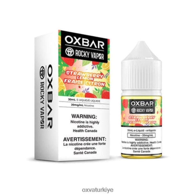 666Z4V52 çilek limon - OXVA Ankara OXVA OXBAR 30ml tuz güzel