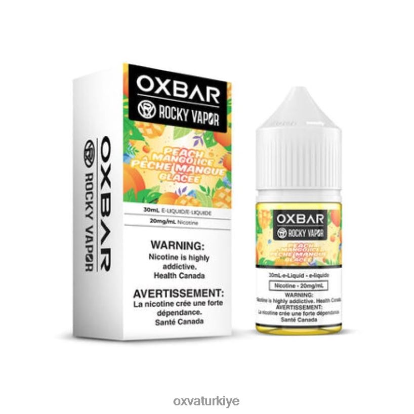 666Z4V58 şeftali mango buzu - OXVA Vape Sale OXVA OXBAR 30ml tuz güzel