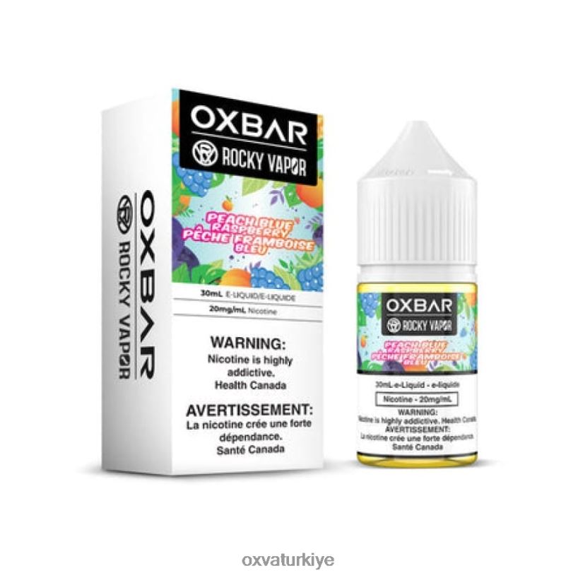 666Z4V62 şeftali mavisi ahududu - OXVA Ankara OXVA OXBAR 30ml tuz güzel