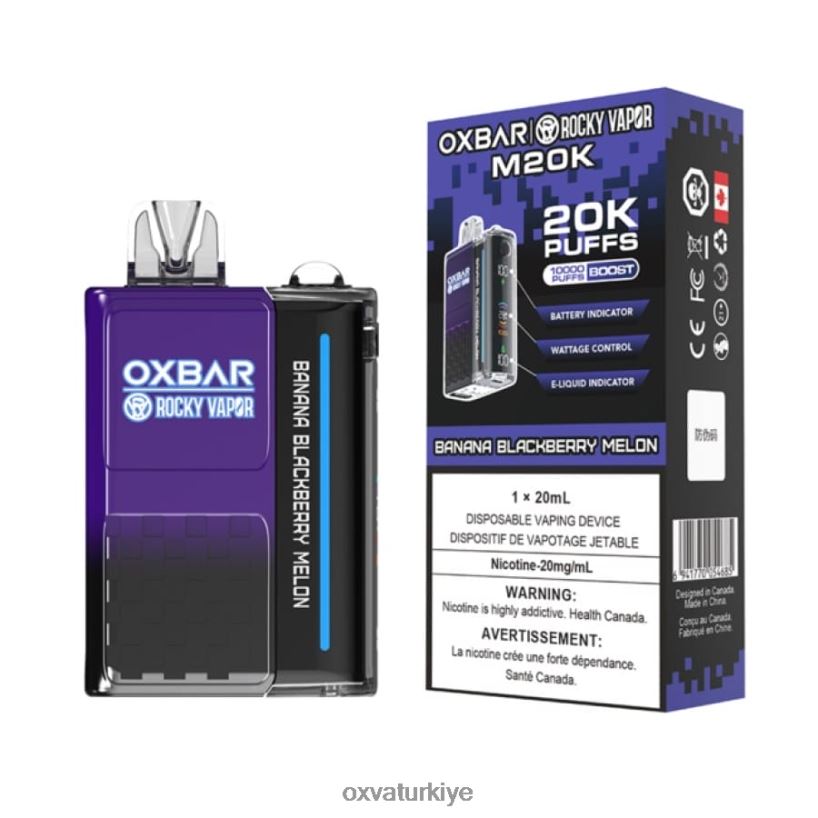 666Z4V1 muz böğürtlen kavun - OXVA Türkiye OXVA OXBAR M20K