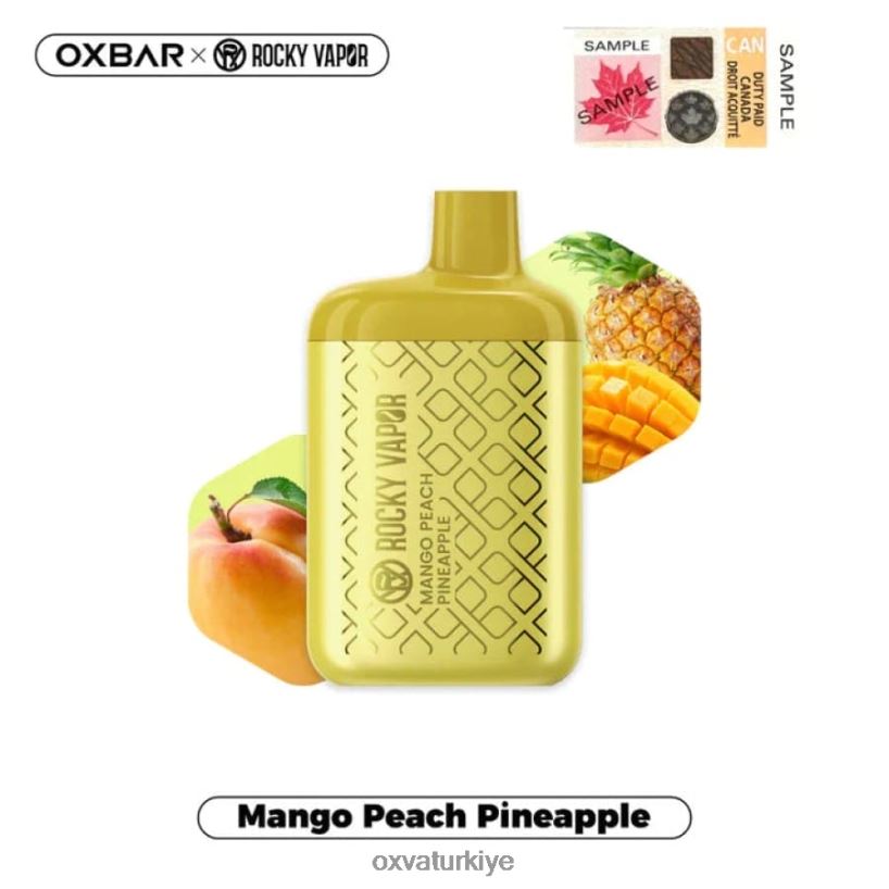 666Z4V32 mango şeftali ananas - OXVA Ankara OXVA OXBAR 4500