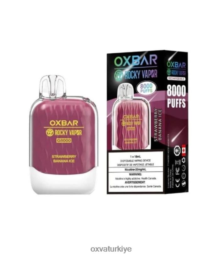 666Z4V41 çilek muzlu buz - OXVA Türkiye OXVA OXBAR G8000