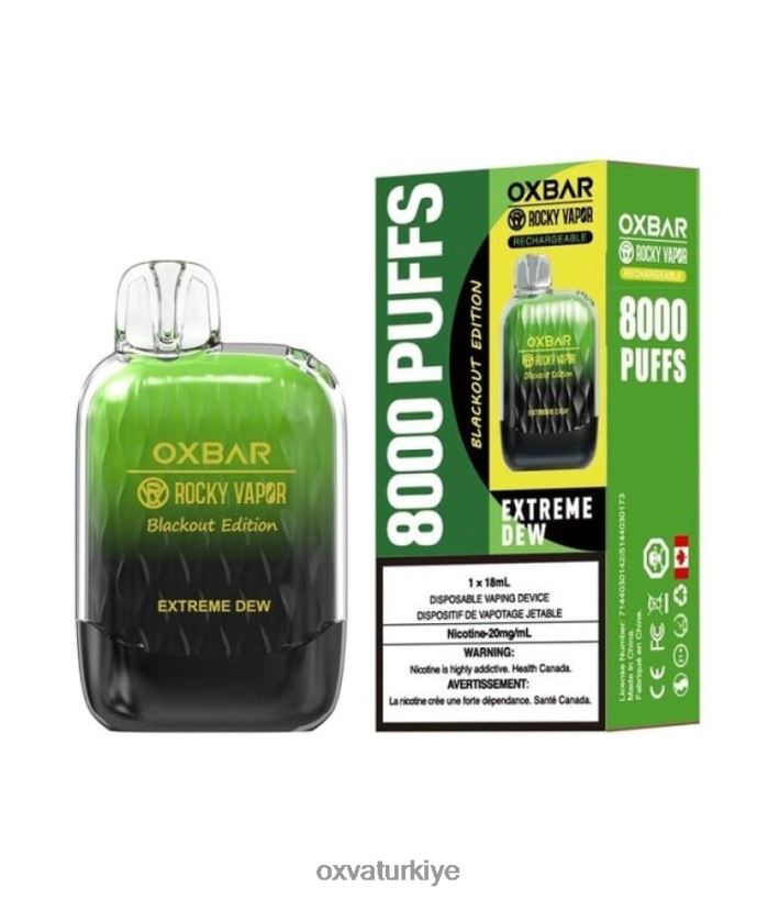 666Z4V43 aşırı çiy - OXVA Istanbul OXVA OXBAR G8000