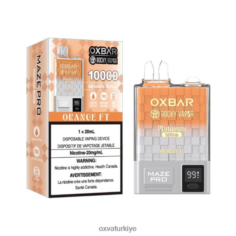666Z4V15 turuncu ft - OXVA Elektronik Sigara Fiyatları OXVA OXBAR MAZE PRO 10000