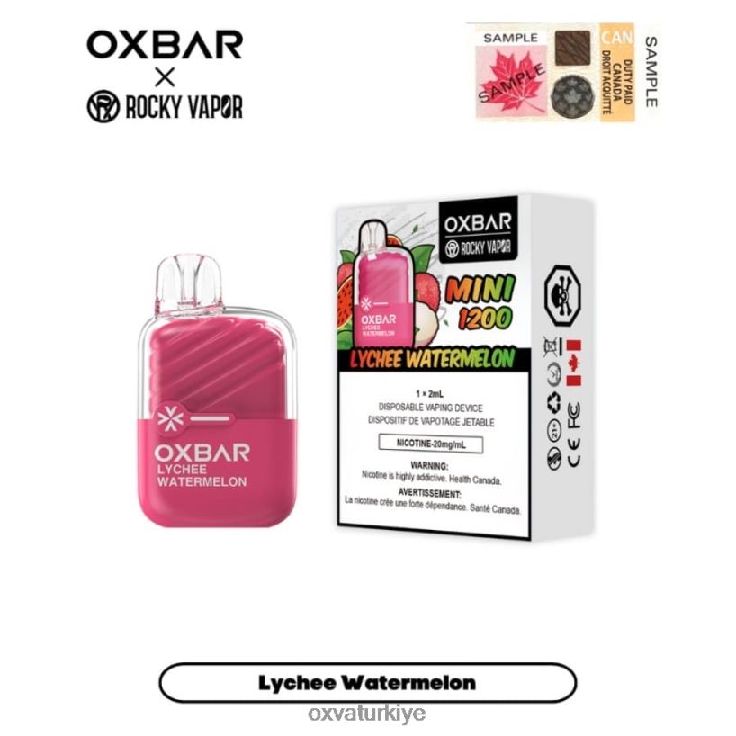 666Z4V21 liçi karpuzu - OXVA Türkiye OXVA OXBAR MINI 1200