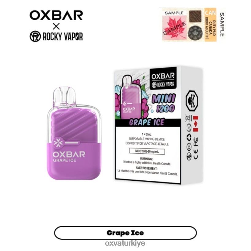 666Z4V22 üzüm buzu - OXVA Ankara OXVA OXBAR MINI 1200